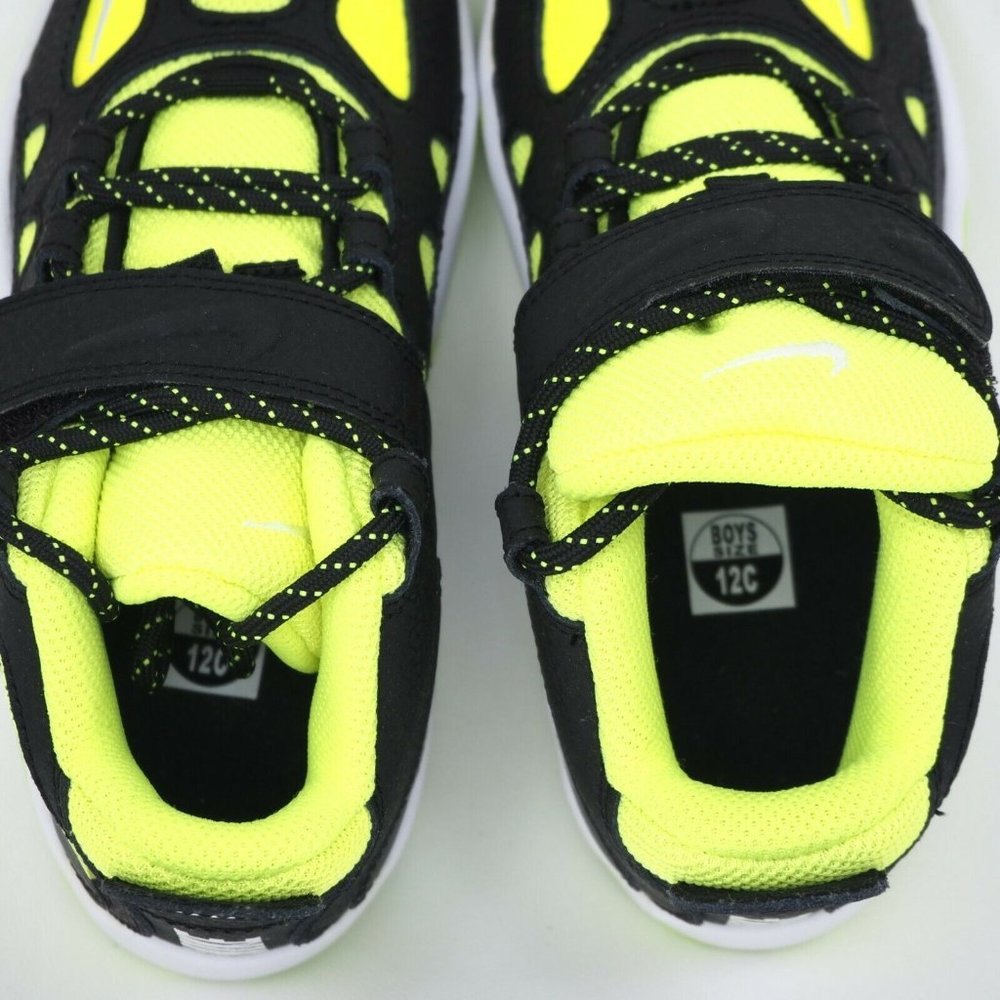 Nike Turf Raider TD Toddler Shoes Black White Volt - Picture 6 of 12